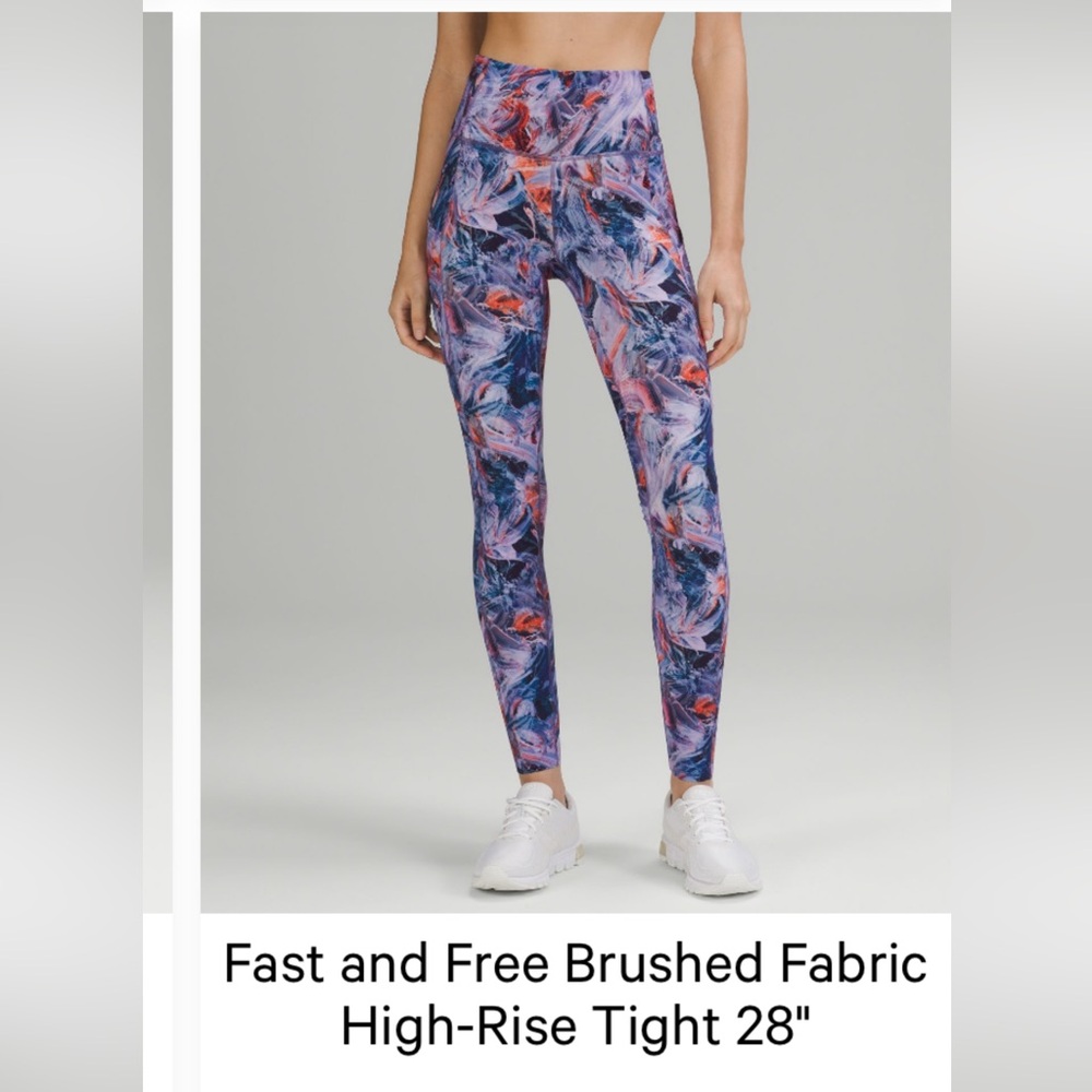 Fast and Free Brushed Fabric High-Rise Tight 28”